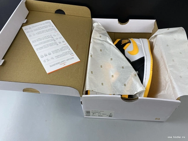 Cheap Durable CV5276- black white yellow 3758 Jordan1 Mid 1028